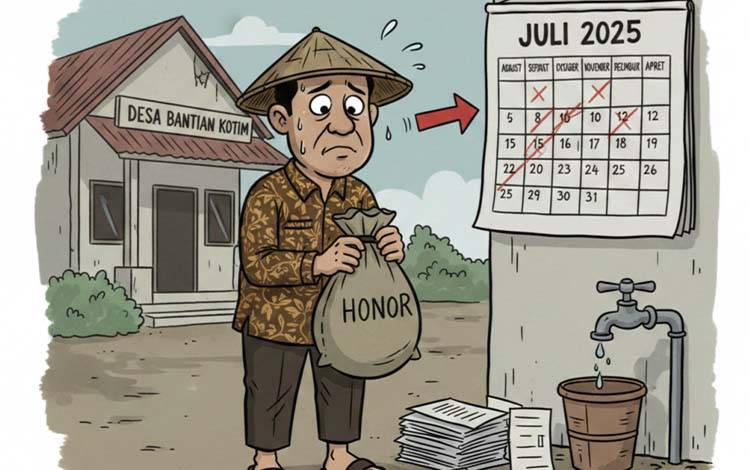 Honor RT, RW, Kader Posyandu, Kader Posbindu, LPMD, dan BPD Desa Bantian Kotim Belum Cair Sejak Juli 2025