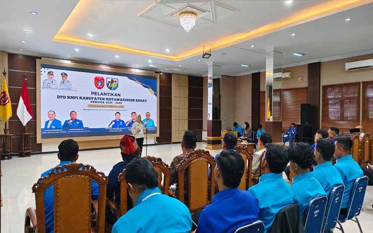 Bupati Harap Pengurus KNPI Kobar 2026-2029 Perkuat Sinergi Bersama Pemda