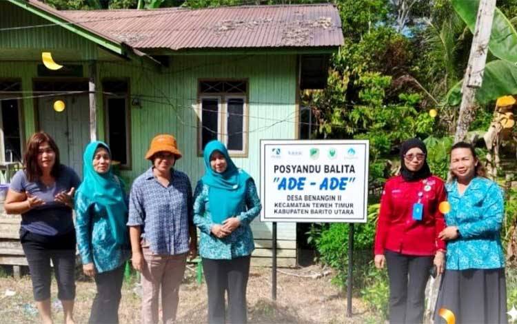 Ketua TP PKK Kunjungi Posyandu Ade-Ade Benangin II