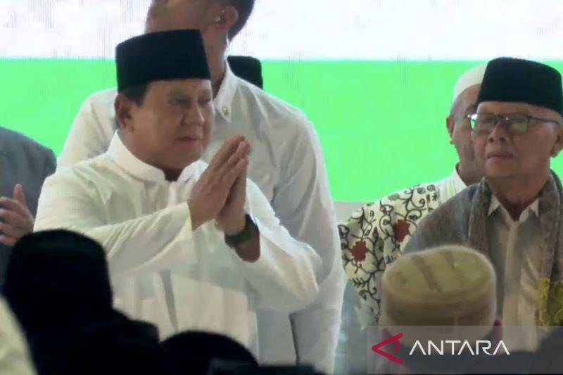 Presiden Prabowo Hadiri Pengukuhan Pengurus MUI 20252030 di Masjid Istiqlal