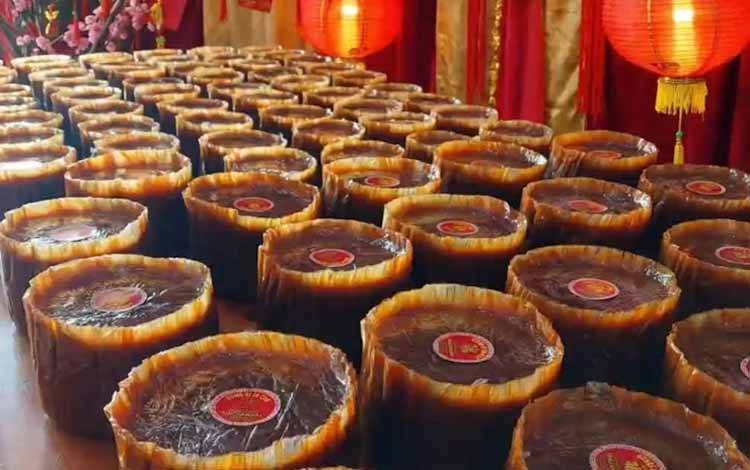 Jelang Imlek 2026, Kue Keranjang dari Palangka Raya Siap Pasar Luar Negeri hingga Taiwan