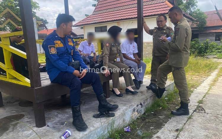 Satpol PP Pulang Pisau Gelar Razia Pelajar Bolos