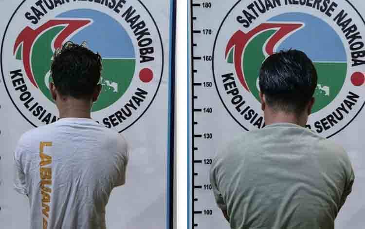 Polisi Amankan Dua Terduga Pengedar Sabu di Hanau, Sita 50,9 Gram dan Uang Rp17 Juta