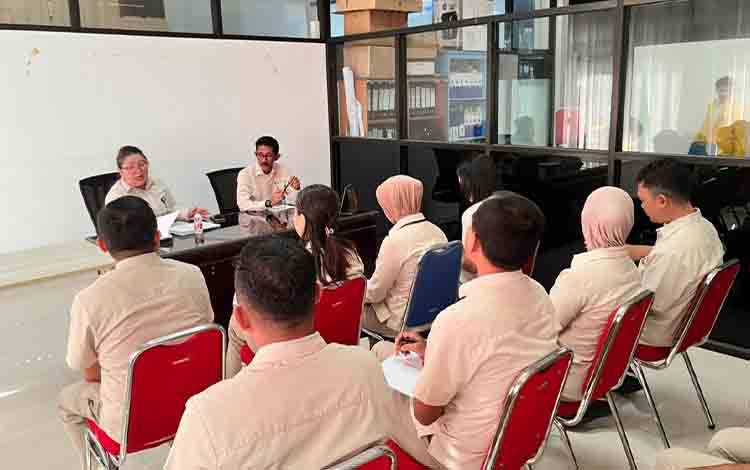 Kanwil KemenHAM Kalteng Gelar Rapat Persiapan Seleksi CAT PPPK