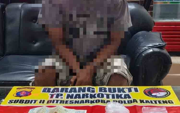 Polda Kalteng Amankan Pengedar Sabu di Kotim, 50 Gram Barang Bukti Diamankan