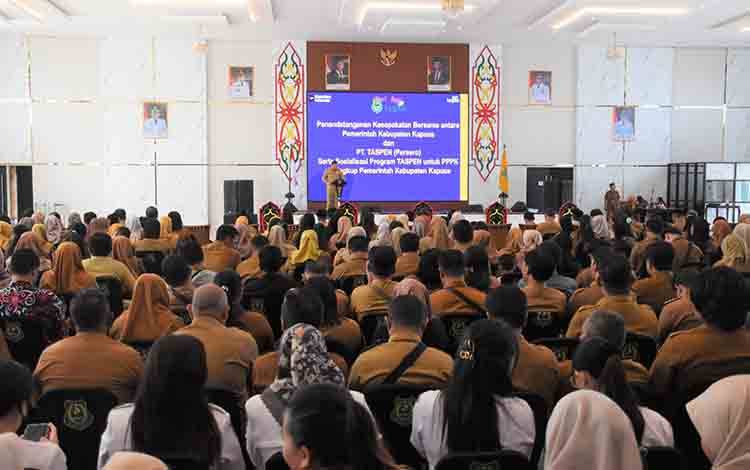Wabup Kapuas Tegaskan Disiplin dan Kinerja PPPK Harus Meningkat