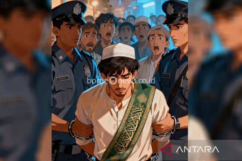 Polisi Tangkap Pelaku Penipuan Berkedok Sedekah Al-Qur'an di Palangka Raya