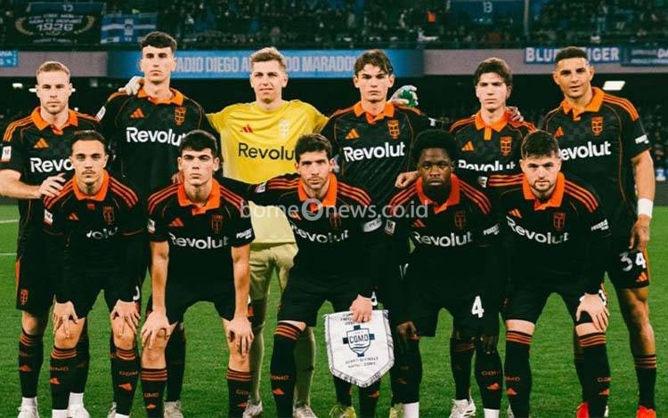 Dramatis di Naples, Como Depak Napoli dan Amankan Tiket Semifinal Piala Italia