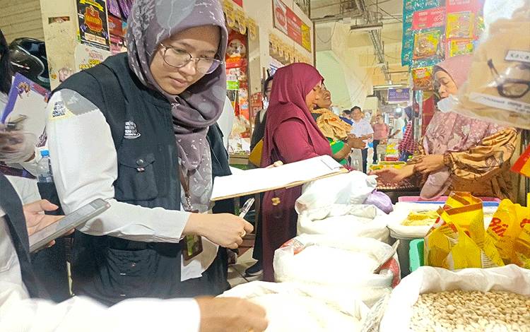 Satgas Saber Pangan Kalteng Pantau Kenaikan Harga Bahan Pokok di Kotim