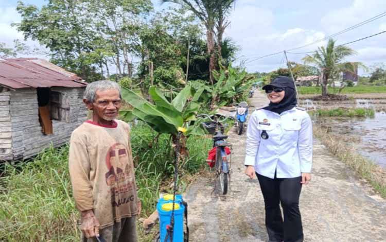 Kelurahan Dahirang Lakukan Verifikasi Lapangan Lahan Baku Sawah, Pastikan Data Sesuai Kondisi Riil