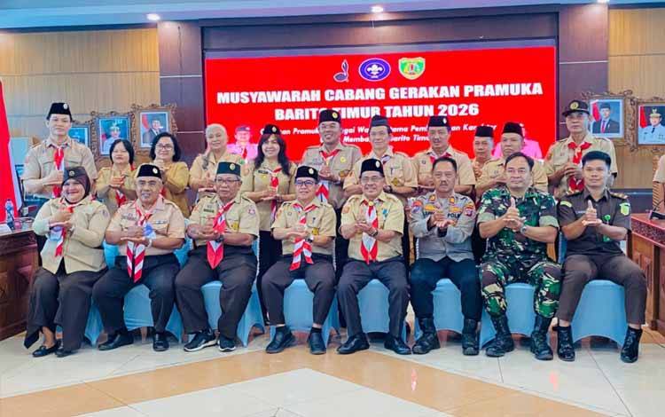 Sekda Bartim Resmi Buka Muscab Pramuka 2026, Dorong Program Strategis Lima Tahun ke Depan