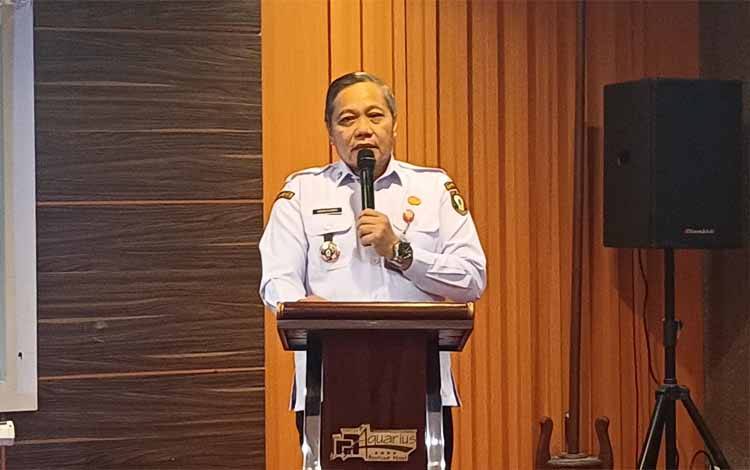 Pj Sekretaris Daerah Kotawaringin Timur Umar Kaderi. (FOTO: DEWIP)