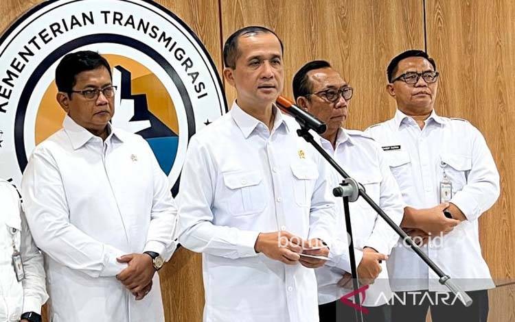 Mentrans Upayakan Persoalan Lahan Transmigran Gambut Jaya Segera Tuntas