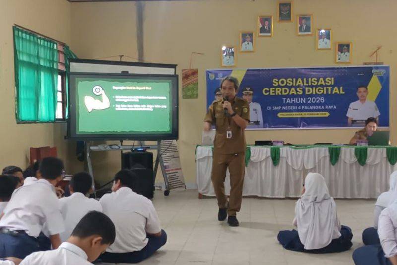 Pemko Palangka Raya Dorong Pelajar Bijak Bermedia Sosial, Tangkal Hoaks Sejak Dini