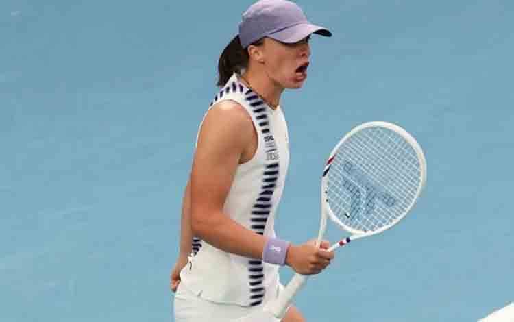 Swiatek Tekuk Kasatkina untuk Bertemu Sakkari di Perempat Final Doha