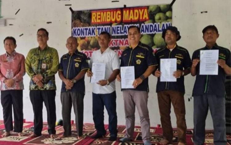 Distanketpang Palangka Raya Gelar Rembug Madya KTNA Dorong Penguatan Pertanian-Nelayan