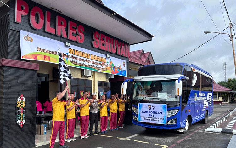 Polres Seruyan Kirim Puluhan PKS Ikuti Pembinaan Tingkat Provinsi