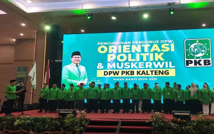 Rahmanto Muhidin Resmi Pegang Estafet Ketua DPW PKB Kalteng