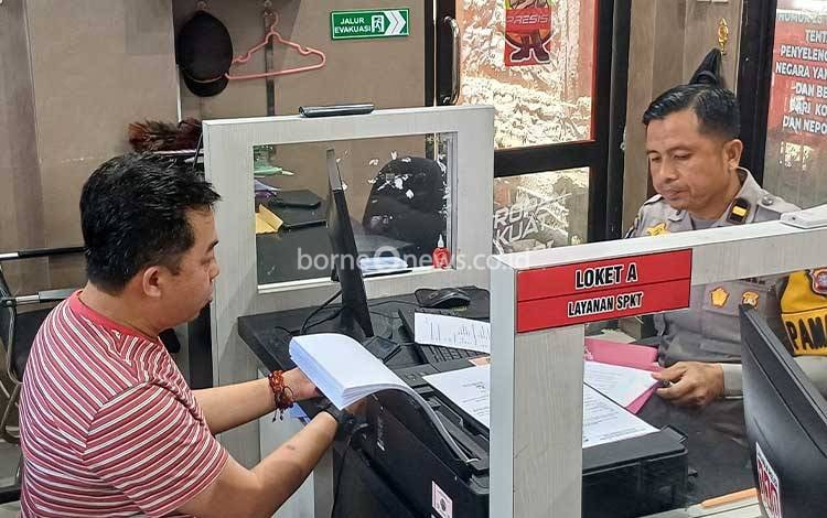 Ketua DPRD Kotim Rimbun Laporkan Orator Aksi Demo KSO Agrinas atas Dugaan Pencemaran Nama Baik