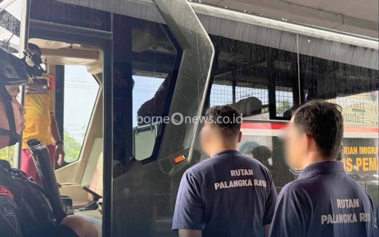 Rutan Palangka Raya Pindahkan Warga Binaan ke Lapas Palangka Raya