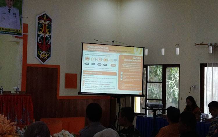 Sekda Palangka Raya Imbau Sensus Ekonomi 2026 Sasar UMKM dan Ekonomi Kreatif