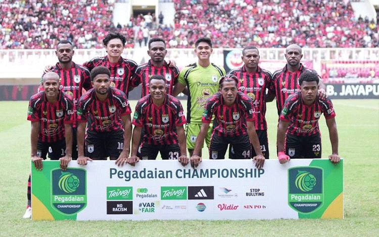 Persipura Jayapura Rebut Puncak Klasemen Usai Menang 4-1 atas Barito