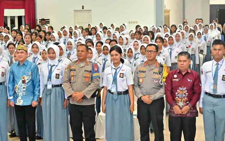 381 Siswa SMA/SMK se-Kalteng Ikuti Pembinaan PKS di SPN Polda Kalteng
