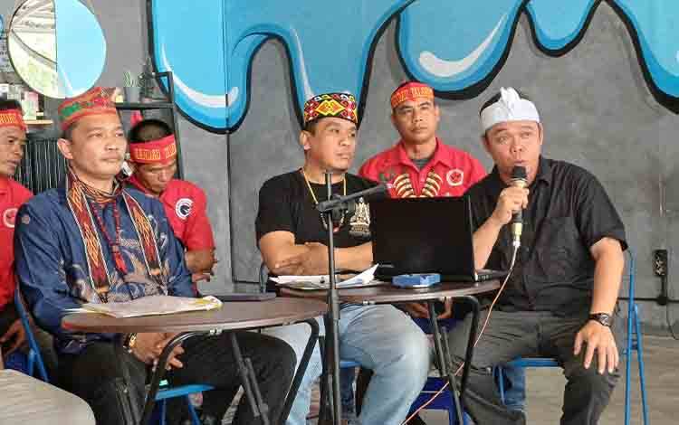 Sayangkan Pelaporan Orasi Aksi Demo, Tantara Lawung Adat Mandau Talawang: Itu Hak Konstitusi