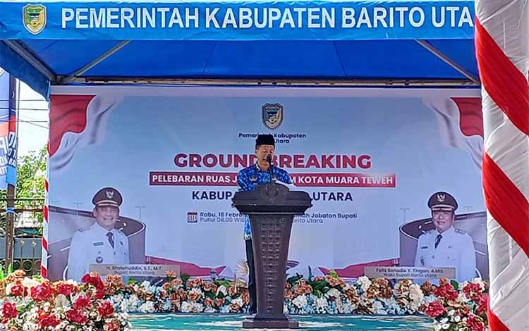 Pelebaran Jalan Muara Teweh Masuk Program Strategis 100 Hari Kerja dan Gaspol 11.12