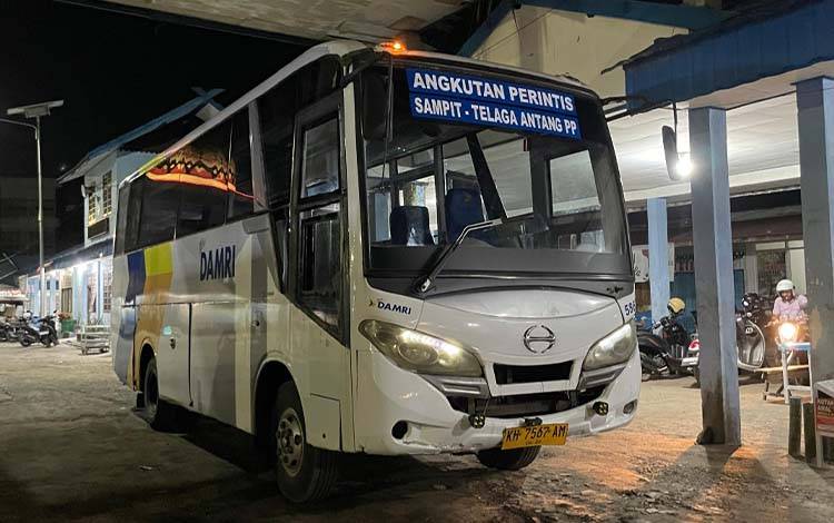 Dishub Kotim Perpanjang Rute Bus Damri hingga Telaga Antang, Perkuat Aksesibilitas Antarkecamatan