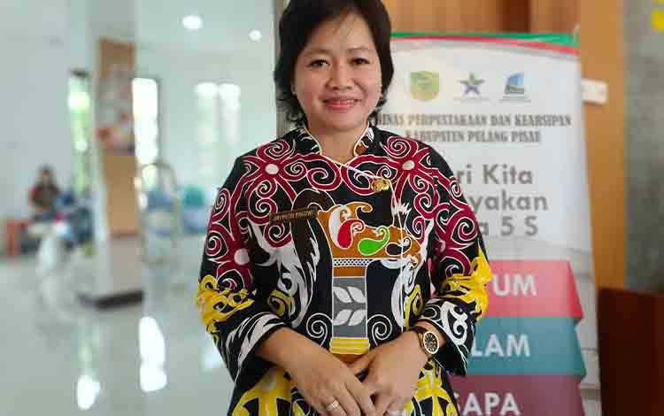 Dinas Perpustakaan dan Kearsipan Pulang Pisau Resmi Dipimpin Sri Putri Pratiwi