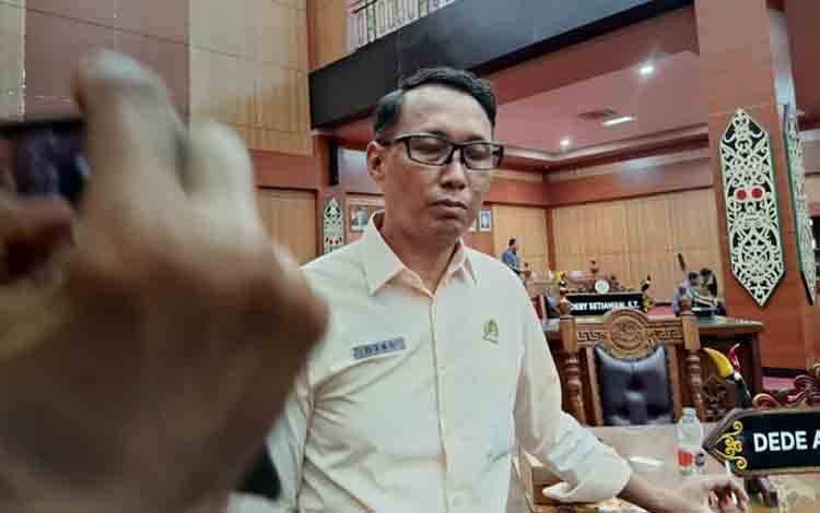 Anggota DPRD Palangka Raya, Jati Asmoro. (FOTO: MARINI)