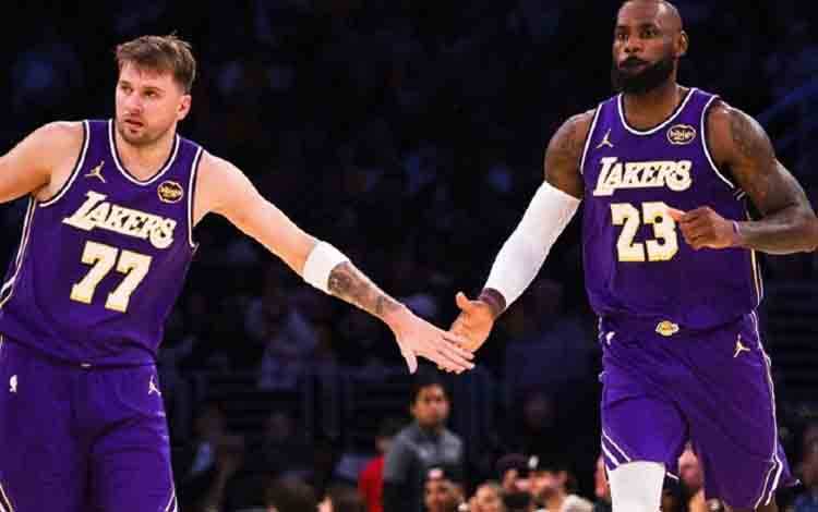 Doncic Cetak 38 Poin, Lakers Bungkam Clippers 125-122