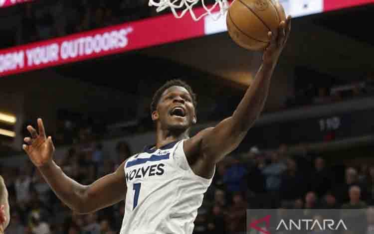 Anthony Edwards Cetak 40 Poin, Timberwolves Kalahkan Mavericks 122-111