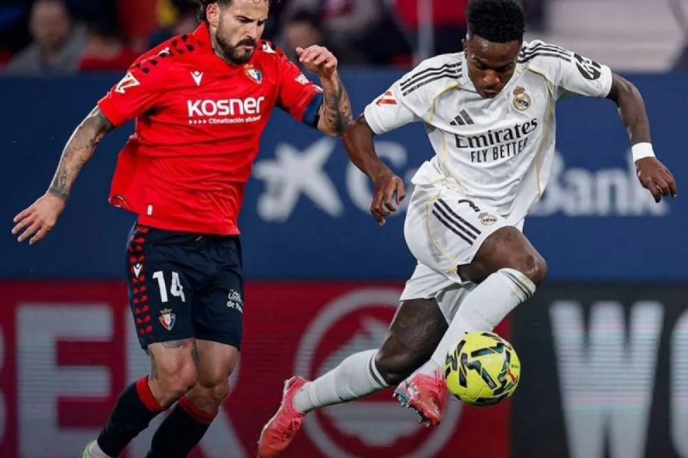 Real Madrid Tumbang 1-2 dari Osasuna, Posisi Puncak Terancam