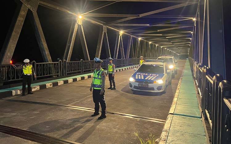 Satlantas Polres Seruyan Gelar Patroli Dini Hari, Antisipasi Balapan Liar Selama Ramadan