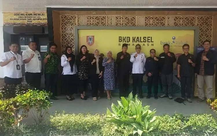 Komisi I DPRD Kalteng Kunjungi BKD Kalsel, Pelajari Program Persiapan Pensiun ASN Berbasis Kewirausahaan