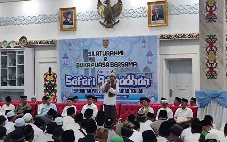 Gubernur Kalteng Silaturahmi dan Buka Bersama Masyarakat