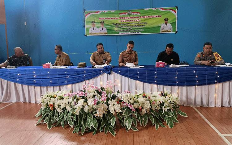 Musrenbang Kecamatan Danau Sembuluh, Serap Aspirasi Warga untuk Perencanaan Pembangunan