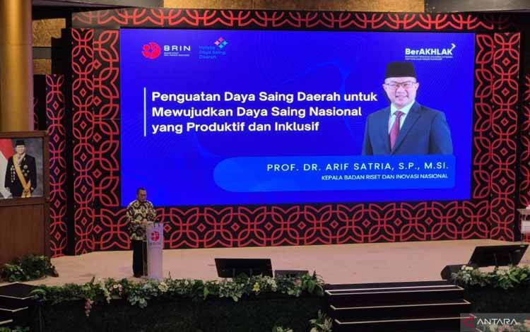 BRIN Luncurkan Indeks Daya Saing Daerah 2025 sebagai Acuan Pembangunan