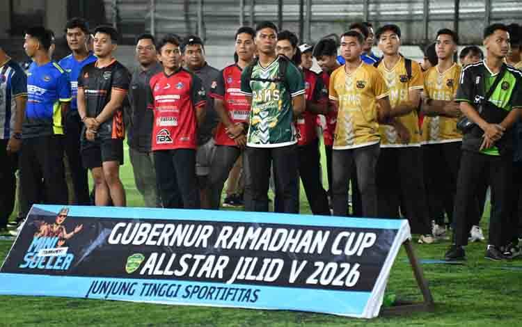 Total 32 Tim Ramaikan Ramadan Cup Mini Soccer Kalteng Berkah 2026