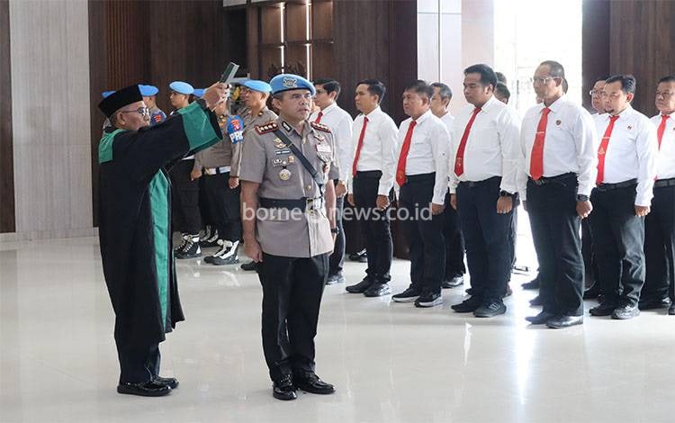 Kombes Pol Rudi Asriman Resmi Jabat Kabidpropam Polda Kalteng