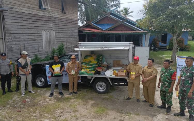 Gerakan Pangan Murah Sasar Warga Petak Bahandang Katingan