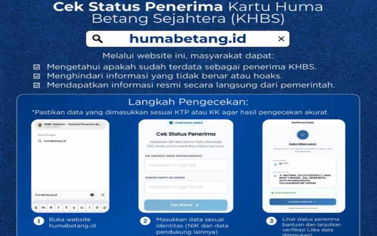 KHBS Terapkan Prinsip Digital Satu Keluarga Satu Kartu