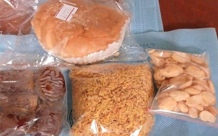Menu MBG di salah satu Sekolah Tangkiling Palangka Raya saat bulan puasa. (Foto: Ist)
