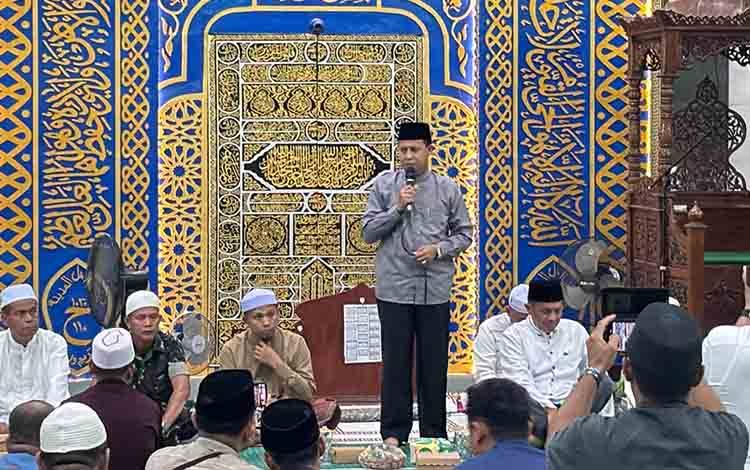 Wakil Bupati Seruyan Safari Ramadan di Pembuang Hulu