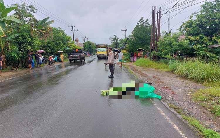 Kecelakaan Libatkan Motor dan Mobil, Satu Nyawa Melayang di Ahmad Yani Km. 51 Astambul
