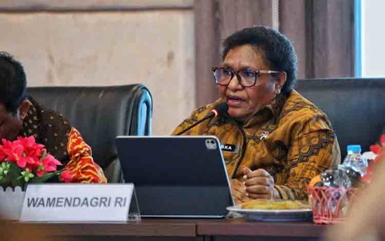 Wakil Menteri Dalam Negeri (Wamendagri) Ribka Haluk. (ANTARA/HO-Kemendagri)