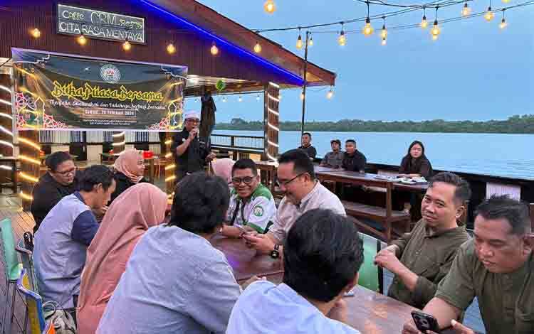 Gapki dan PWI Kotim Perkuat Silahturahmi Dukung Industri Perkebunan Sawit