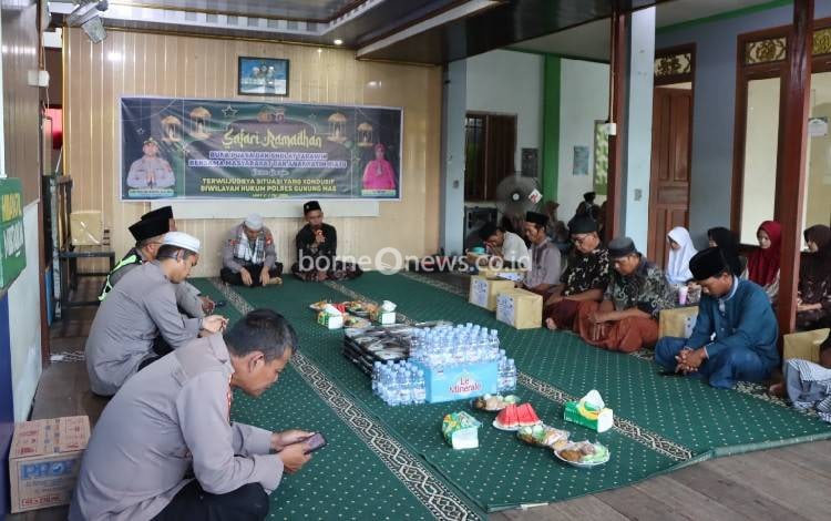 Kapolres Gunung Mas Gelar Safari Ramadan di Yayasan Hidayatul Mudtadin Tewah